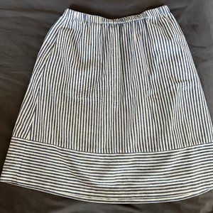 J. Crew Striped Skirt